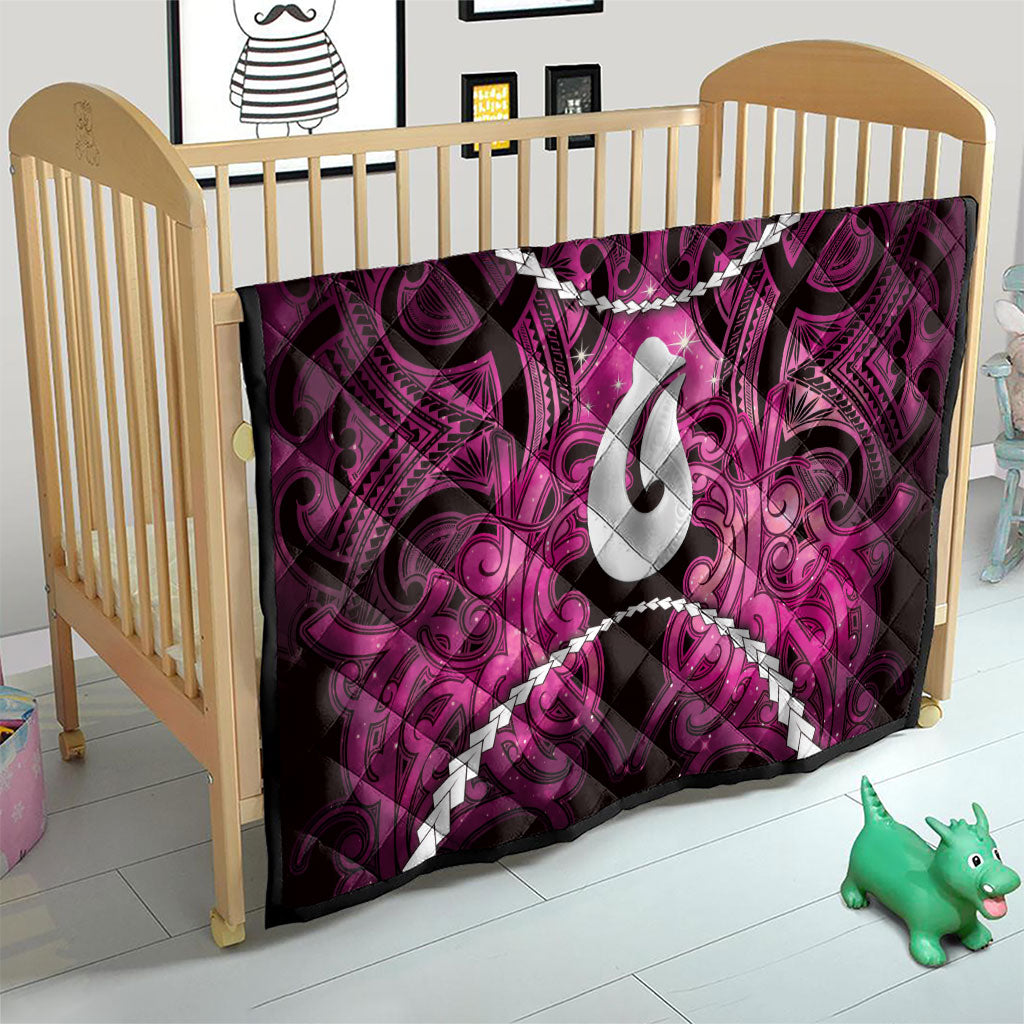 Maori Matariki Hei Matau Mawhero Quilt Maori Kowhaiwhai Pattern Galaxy LT01 - Polynesian Pride