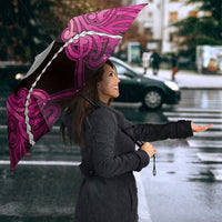 Maori Matariki Hei Matau Mawhero Umbrella Maori Kowhaiwhai Pattern Galaxy LT01 - Polynesian Pride