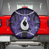 Maori Matariki Hei Matau Waiporoporo Spare Tire Cover Maori Kowhaiwhai Pattern Galaxy LT01 - Polynesian Pride