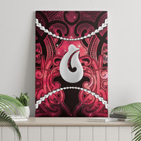 Maori Matariki Hei Matau Whero Canvas Wall Art Maori Kowhaiwhai Pattern Galaxy LT01 - Polynesian Pride