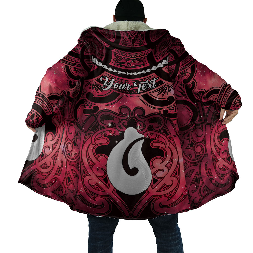 Personalised Maori Matariki Hei Matau Whero Cloak Maori Kowhaiwhai Pattern Galaxy LT01 - Polynesian Pride