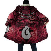 Personalised Maori Matariki Hei Matau Whero Cloak Maori Kowhaiwhai Pattern Galaxy LT01 - Polynesian Pride