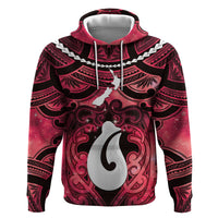 Personalised Maori Matariki Hei Matau Whero Hoodie Maori Kowhaiwhai Pattern Galaxy