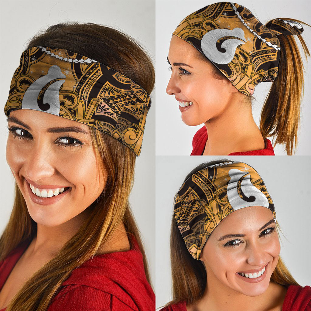 Maori Matariki Hei Matau Kowhai Neck Gaiter Maori Kowhaiwhai Pattern Galaxy