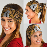 Maori Matariki Hei Matau Kowhai Neck Gaiter Maori Kowhaiwhai Pattern Galaxy