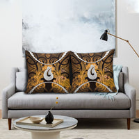 Maori Matariki Hei Matau Kowhai Pillow Cover Maori Kowhaiwhai Pattern Galaxy LT01 - Polynesian Pride
