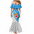 Fiji Rugby Mermaid Dress Come On Fijian Tapa Pattern LT01 - Polynesian Pride