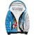 Fiji Rugby Sherpa Hoodie Come On Fijian Tapa Pattern LT01 Unisex Blue - Polynesian Pride