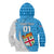 Custom Fiji Rugby Kid Hoodie Come On Fijian Tapa Pattern LT01 - Polynesian Pride