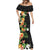 Hawaii Pineapple Tropical Mermaid Dress Colorful Hibiscus Plumeria