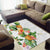 Hawaii Pineapple Tropical Area Rug Luminous Hibiscus Plumeria