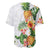 Hawaii Pineapple Tropical Baseball Jersey Luminous Hibiscus Plumeria