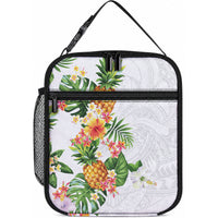 Hawaii Pineapple Tropical Lunch Bag Luminous Hibiscus Plumeria