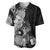 Hawaii Pineapple Tropical Baseball Jersey Neutral Hibiscus Plumeria