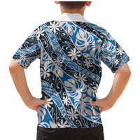 Ninamu Tahiti Tiare Monstera Family Matching Mermaid Dress and Hawaiian Shirt Polynesian Pattern Curve Style - Polynesian Pride