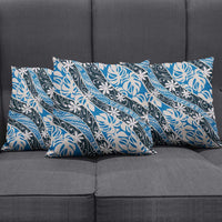 Ninamu Tahiti Tiare Monstera Pillow Cover Polynesian Pattern Curve Style LT01 - Polynesian Pride