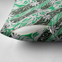 Matie Tahiti Tiare Monstera Pillow Cover Polynesian Pattern Curve Style LT01 - Polynesian Pride