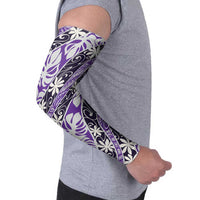 Vareau Tahiti Tiare Monstera Arm Sleeves Polynesian Pattern Curve Style LT01 - Polynesian Pride