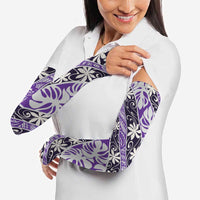 Vareau Tahiti Tiare Monstera Arm Sleeves Polynesian Pattern Curve Style LT01 - Polynesian Pride