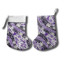 Vareau Tahiti Tiare Monstera Christmas Stocking Polynesian Pattern Curve Style LT01 - Polynesian Pride