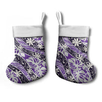 Vareau Tahiti Tiare Monstera Christmas Stocking Polynesian Pattern Curve Style LT01 - Polynesian Pride