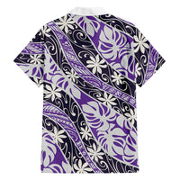 Vareau Tahiti Tiare Monstera Hawaiian Shirt Polynesian Pattern Curve Style - Polynesian Pride