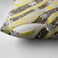 Rearea Tahiti Tiare Monstera Pillow Cover Polynesian Pattern Curve Style LT01 - Polynesian Pride