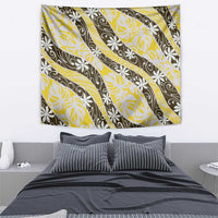 Rearea Tahiti Tiare Monstera Tapestry Polynesian Pattern Curve Style LT01 - Polynesian Pride