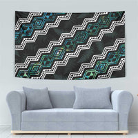 Taniko Aotearoa Mix Paua Shell Tapestry Niho Taniwha Turquoise Glitter LT01 - Polynesian Pride