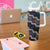 Personalised Taniko Aotearoa Mix Paua Shell Tumbler With Handle Niho Taniwha Lilac Glitter