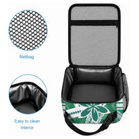 Hawaii Pupuala Plumeria Green Lunch Bag Polynesian Pattern LT01 - Polynesian Pride
