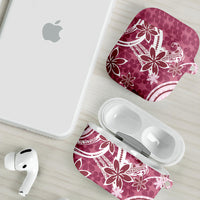 Hawaii Pupuala Plumeria Pink AirPods Case Polynesian Pattern LT01 - Polynesian Pride