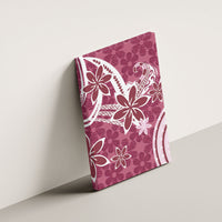 Hawaii Pupuala Plumeria Pink Canvas Wall Art Polynesian Pattern LT01 - Polynesian Pride