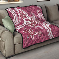 Hawaii Pupuala Plumeria Pink Quilt Polynesian Pattern LT01 - Polynesian Pride