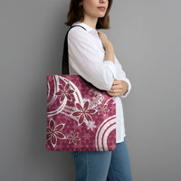 Hawaii Pupuala Plumeria Pink Tote Bag Polynesian Pattern LT01 - Polynesian Pride