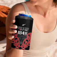 Toitu Te Tiriti 1840 Aotearoa 4 in 1 Can Cooler Tumbler Stand Together Stand Stronger