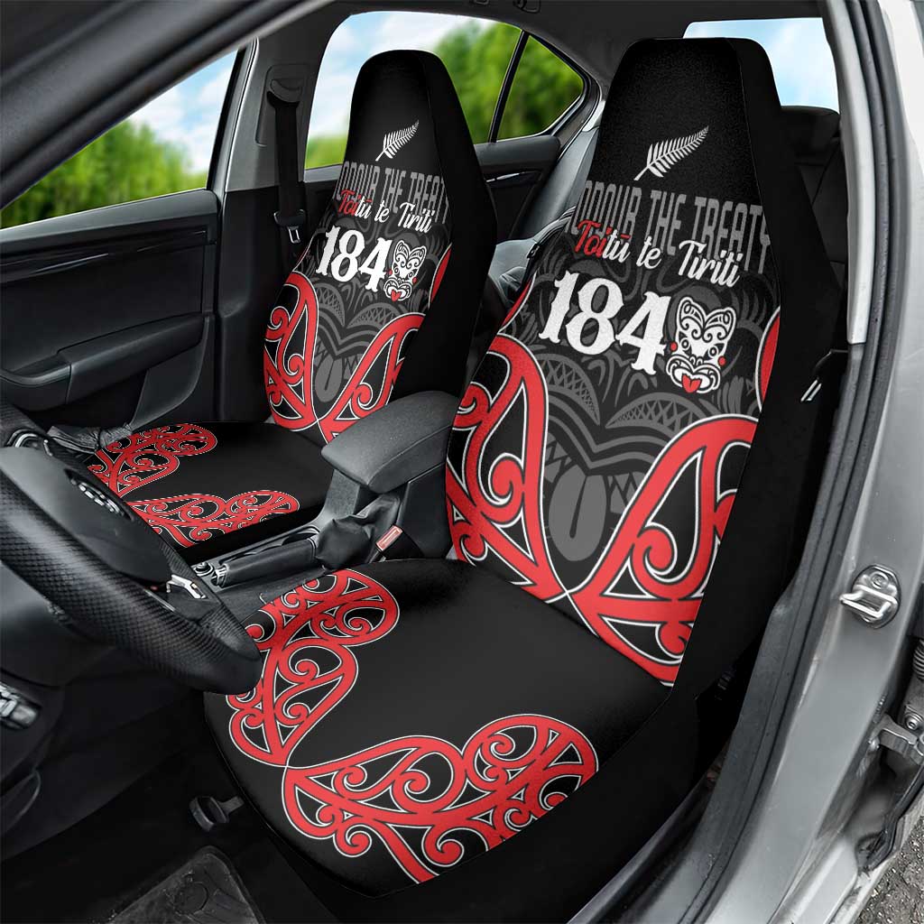 Toitu Te Tiriti 1840 Aotearoa Car Seat Cover Stand Together Stand Stronger