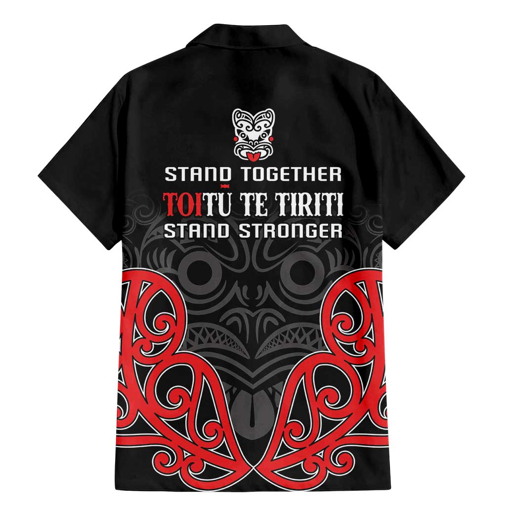 Toitu Te Tiriti 1840 Aotearoa Family Matching Mermaid Dress and Hawaiian Shirt Stand Together Stand Stronger LT01 - Polynesian Pride
