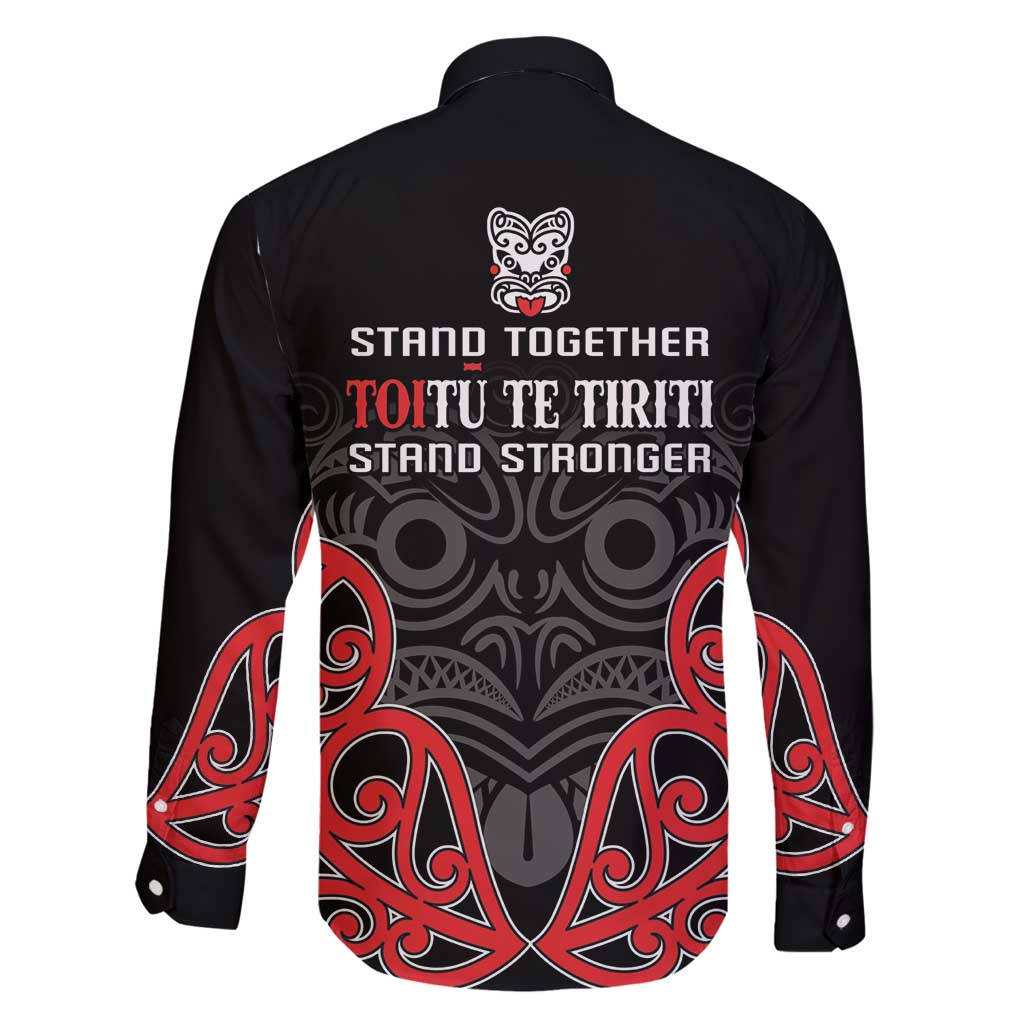 Toitu Te Tiriti 1840 Aotearoa Family Matching Summer Maxi Dress and Hawaiian Shirt Stand Together Stand Stronger LT01 - Polynesian Pride