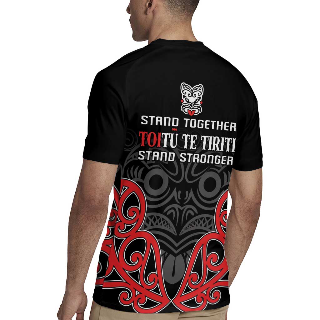 Toitu Te Tiriti 1840 Aotearoa Rugby Jersey Stand Together Stand Stronger
