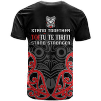 Toitu Te Tiriti 1840 Aotearoa T Shirt Stand Together Stand Stronger