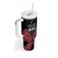 Toitu Te Tiriti 1840 Aotearoa Tumbler With Handle Stand Together Stand Stronger