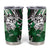 Polynesian Valentine Tumbler Cup Couple Floral Unique Green Version