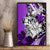 Polynesian Valentine Canvas Wall Art Couple Floral Unique Purple Version LT01 - Polynesian Pride