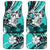 Polynesian Valentine Car Mats Couple Floral Unique Turquoise Version LT01 Turquoise - Polynesian Pride