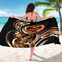 Personalised Polynesian Fiery Heart Sarong Passionate Love LT01 - Polynesian Pride