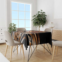 Personalised Polynesian Fiery Heart Tablecloth Passionate Love LT01 - Polynesian Pride