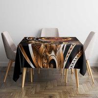 Personalised Polynesian Fiery Heart Tablecloth Passionate Love LT01 - Polynesian Pride