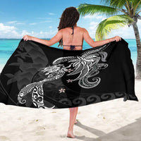 Polynesian Mermaid Plumeria Tribal Tattoo Sarong LT01 - Polynesian Pride