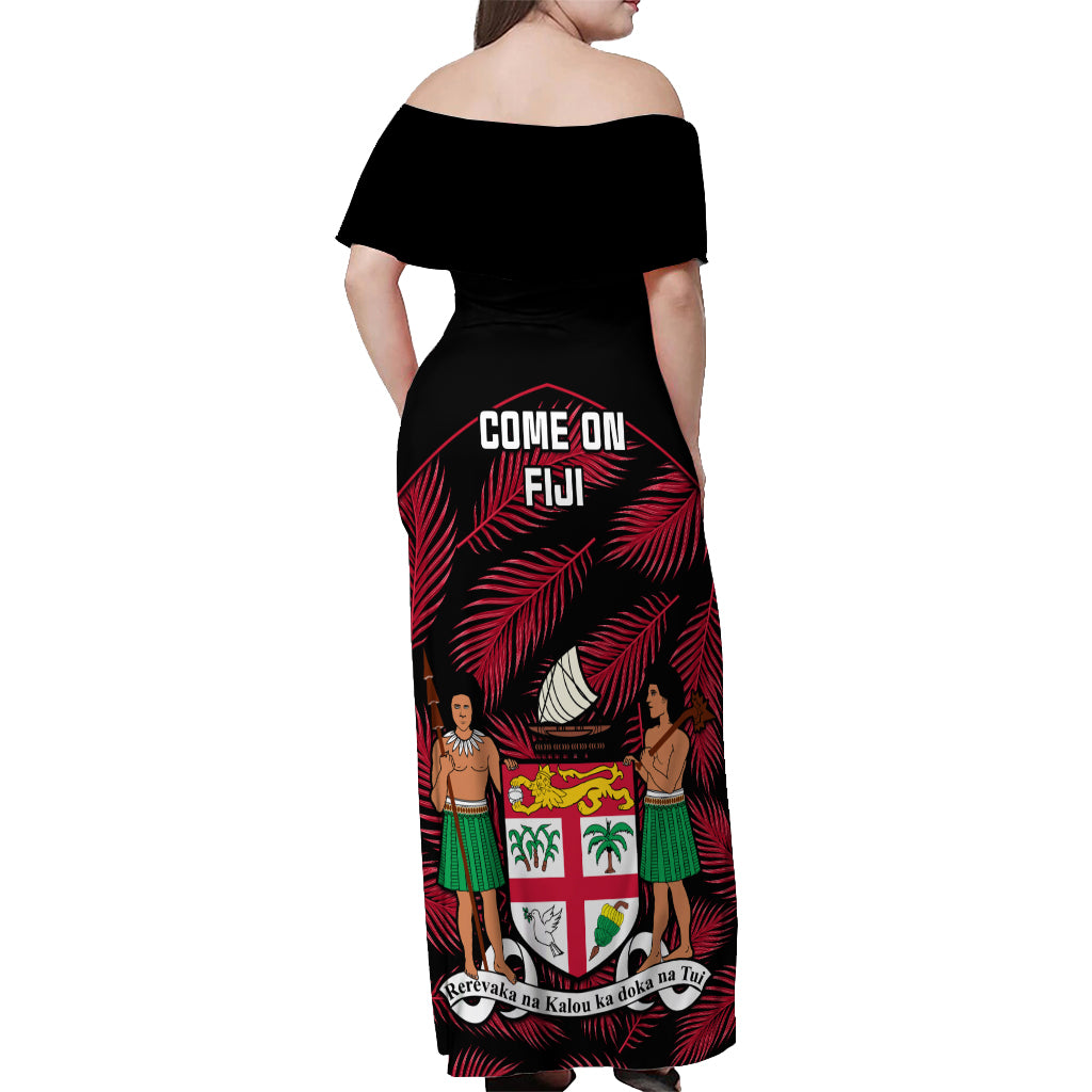 fiji-rugby-off-shoulder-maxi-dress-flying-fijians-red-palm-tree-version